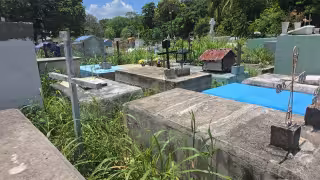 Vecinos de Chiná denuncian abandono del antiguo cementerio