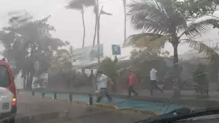 El Frente Frío sobre la Península sigue generando lluvias en Campeche