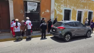 Adulto mayor con discapacidad es atropellado en San Román.