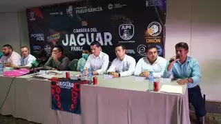 Rueda de prensa sobre la convocatoria para la Carrera del Jaguar