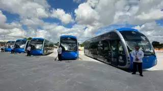 Serán cuatro unidades de IE-TRAM que estarán operando en la ruta La Plancha-Teya