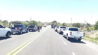 Los hombres armados escaparon sin ser detenidos