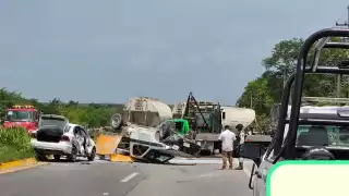 Tres personas resultaron lesionadas y fueron atendidas adecuadamente