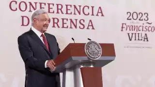Presidente AMLO en conferencia de prensa