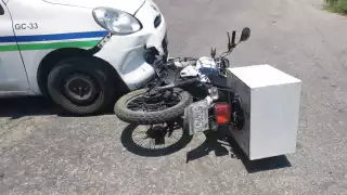 El hombre resultó con lesiones