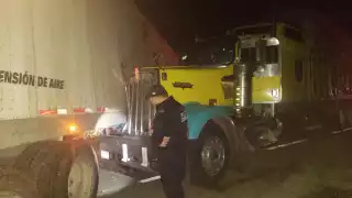 Solamente se registraron daños materiales en el choque