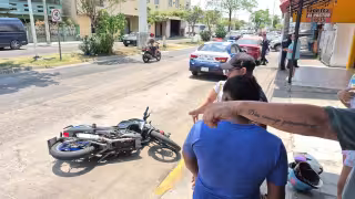 Accidente en Ciudad del Carmen se resuelve con aseguradora