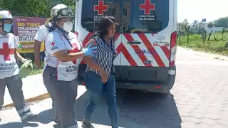 Autoridades atienden reporte de una mujer tirada debajo de un puente en Ciudad del Carmen