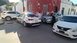 Una de las camionetas se desplazaba exceso de velocidad