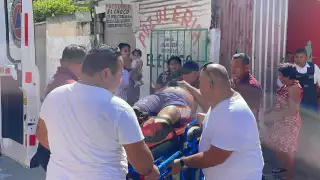 Lo trasladaron de emergencia al hospital general de la isla