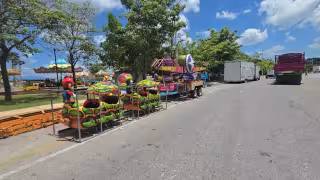 Padres de familia alertan por falta de seguridad ante feria en Ah Kim Pech