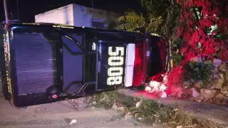 Paramédicos de la SSP atendieron a los oficiales lesionados