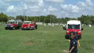 El helicópero de la SSP Yucatán aterrizará en el Complejo La Inalámbrica de Mérida