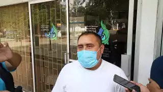 Ariel Poot Ramos, presidente de la Asociación de Conductores y Operadores de Hopelchén pidió apoyo a la titular de la SPSC de Campeche