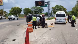 Muerte de una mujer tras el choque de una combi de Progreso desata acusaciones contra la aseguradora