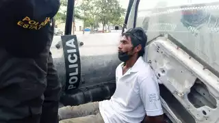 El hombre fue detenido en una breve persecución