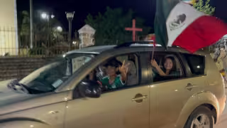 Cheneros realizan festejos por juego de la Selección Mexicana ante Inglaterra en Hopelchén