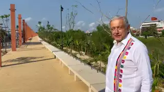 El presidente AMLO habla sobre los megaproyectos del sureste