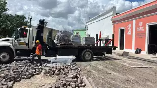 Antes de iniciar las labores se gestionó la autorización correspondiente ante el Instituto Nacional de Antropología e Historia (INAH)