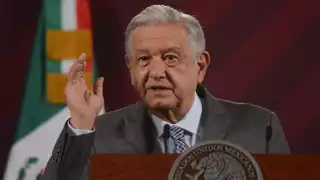 Presidente AMLO en conferencia de prensa