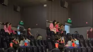 Rata se cuela en función de película Barbie