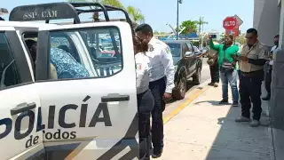 Fue detenida por el guardia