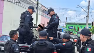 Capturan a presunto asaltante que intentó escapar por los techos del Centro de Mérida