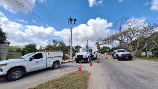 Más de seis comunidades de Felipe Carrillo Puerto pasan más de 10 horas sin luz