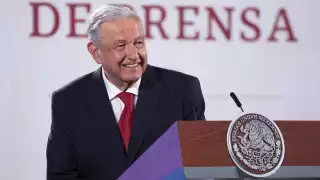 Presidente AMLO en conferencia de prensa