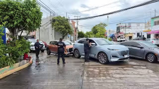 Accidente en calles 19 y 56 deja solo daños materiales