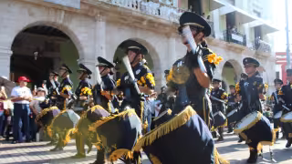 Se realizó el Desfile Cívico-Militar del 16 de septiembre en Mérida