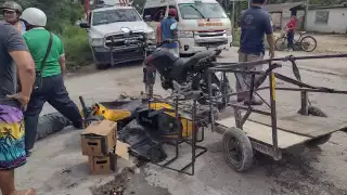 Llegaron a un acuerdo en el lugar, para evitar que llevaran las unidades al corralón.