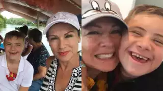 Lety Calderón y su hijo tienen una gran relación de madre e hijo