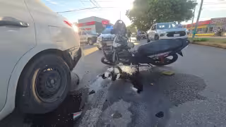 Accidente genera movilización en López Portillo