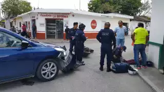 Padre e hijo fueron trasladados a un hospital de Tizimín