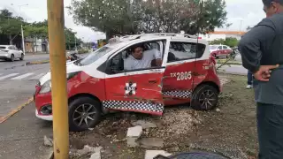 El percance fue turnado al Ministerio Público debido a la magnitud de los daños ocasionados