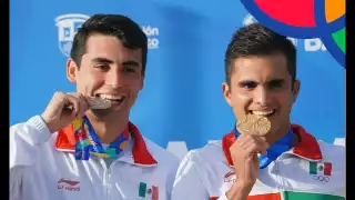 Iván García es un clavadista experimentado y Andrés Villarreal esta debutando en sus primeros Juegos Olímpicos