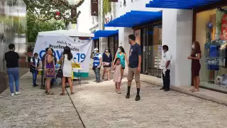 Los módulos se ubican en Plaza las Américas, Paseo del Carmen y el muelle fiscal.
