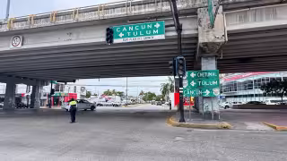 Elementos de Tránsito Municipal realizaron labores para agilizar la circulación