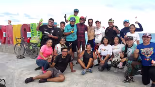 Ciclista logra recorrer trayecto Ensenada-Cancún en 33 días