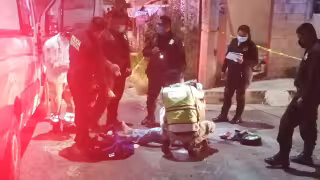 El hombre fue trasladado al hospital para su recuperación