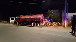 Llaman al 911 por vivienda incendiándose en Tepakán, Calkiní, y esto fue lo que encontraron