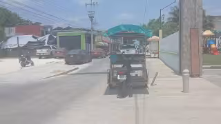 La mujer fue atendida por paramédicos de la Cruz Roja