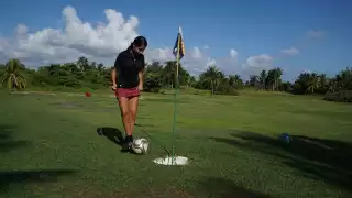 Los jugadores mostraron gran calidad de juego sobre el trazado laguna de Pok Ta Pok