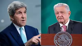 A la reunión con Kerry y AMLO también asisten empresarios y el embajador de los Estados Unidos en México