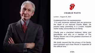 Charlie formó parte de la banda desde 1963