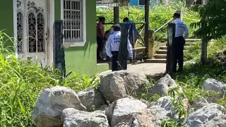 La Policía Estatal de Campeche acordonó el área para el levantamiento del cuerpo