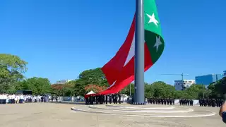 La Bandera de Yucatán no había sido izada en 182 años