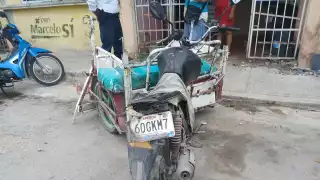 Detienen a un mototaxista ebrio en Escárcega tras causar un accidente