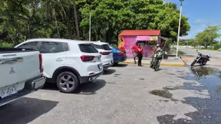 El accidente ocurrió en el cruce de la avenida 10 de Julio con calle 17-D.